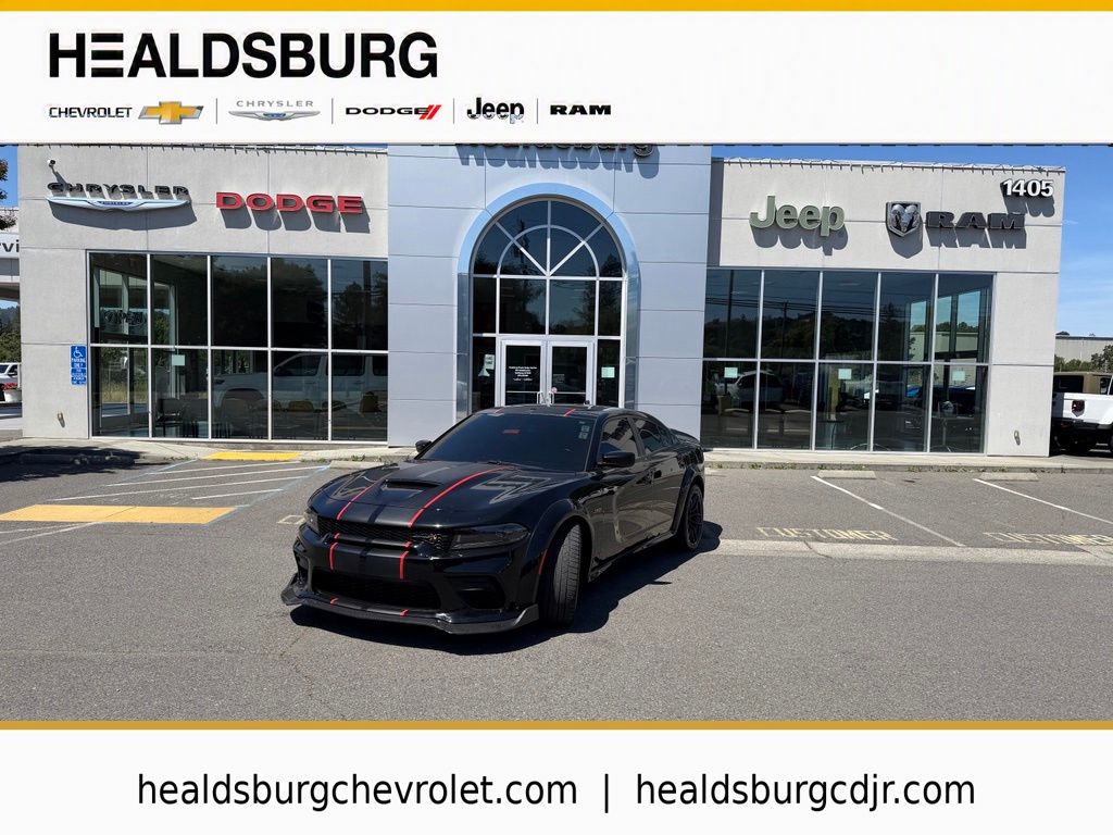 Pitch Black Clearcoat 2022 Dodge Charger Sedan Rear-Wheel Drive 8-Speed Automatic