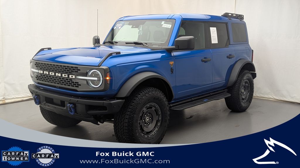 Blue Metallic 2025 Ford Bronco SUV / Crossover Four-Wheel Drive Automatic