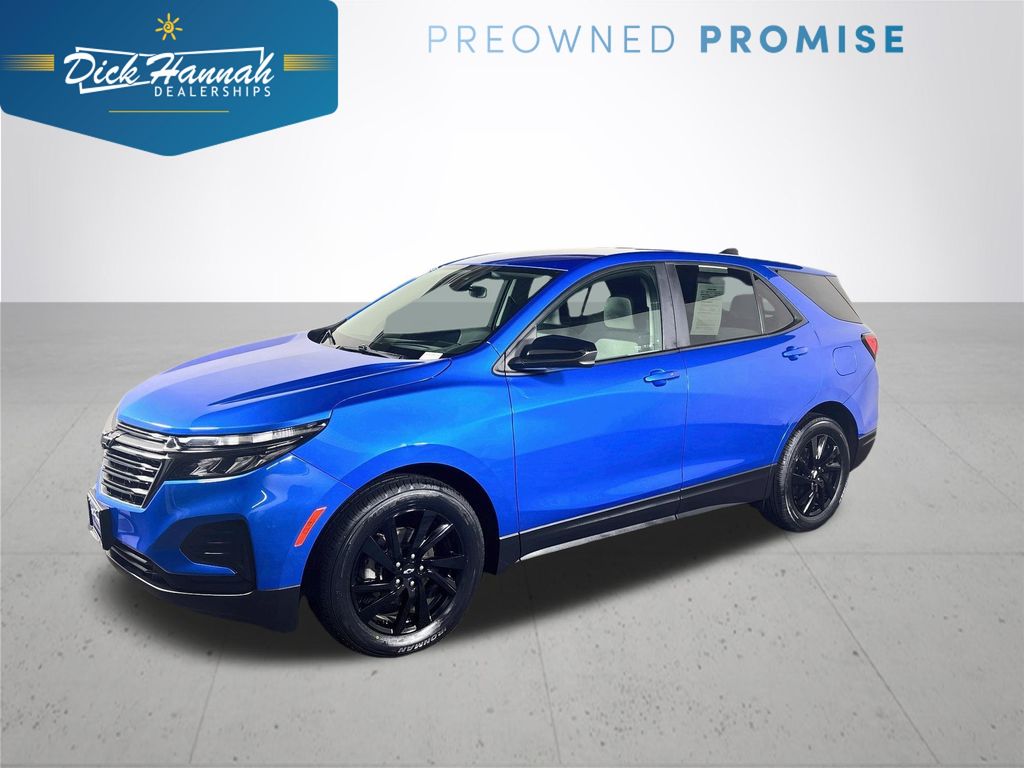 Riptide Blue Metallic 2024 Chevrolet Equinox SUV / Crossover Front-Wheel Drive 6-Speed Automatic Overdrive