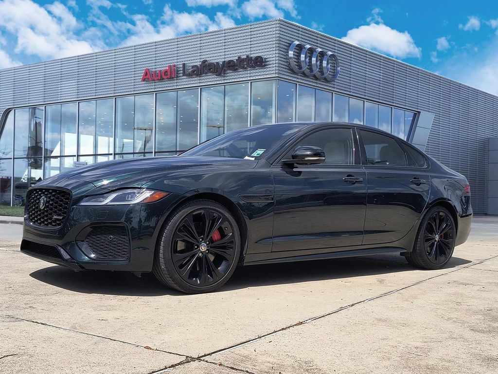 British Racing Green Metallic 2024 Jaguar XF P300 R-Dynamic SE AWD Sedan All-Wheel Drive 8-Speed Automatic