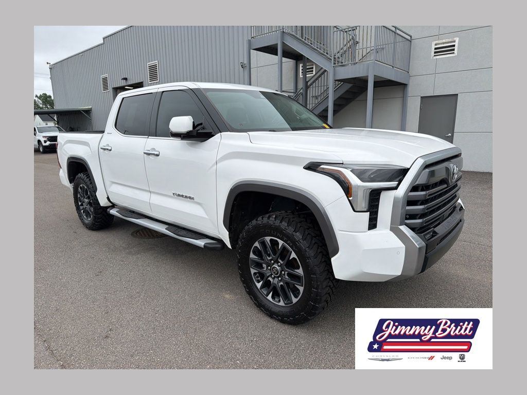Ice Cap 2023 Toyota Tundra Limited CrewMax Cab 4WD Pickup Truck Four-Wheel Drive Automatic