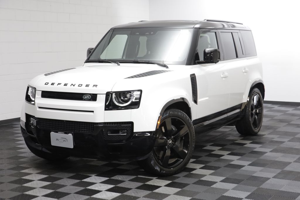 Fuji White 2025 Land Rover Defender 110 P400 X-Dynamic SE AWD SUV / Crossover All-Wheel Drive 8-Speed Automatic