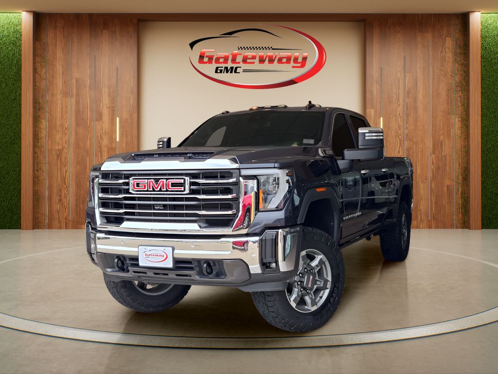 Titanium Rush Metallic 2025 GMC Sierra 2500HD Pickup Truck Four-Wheel Drive Automatic