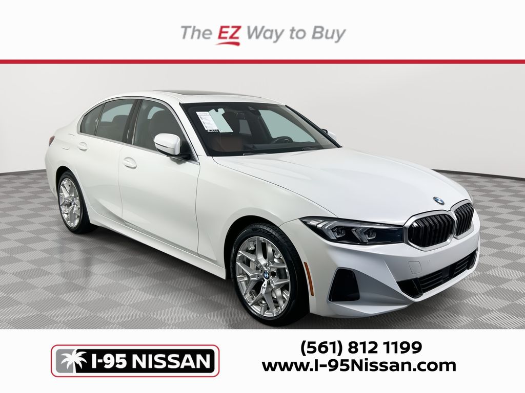 Alpine White 2025 BMW 3 Series Sedan Rear-Wheel Drive 8-Speed Automatic