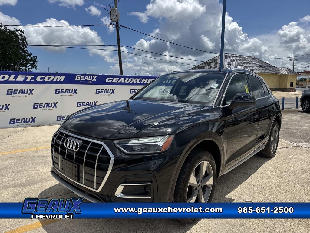 Black Metallic 2023 Audi Q5 SUV / Crossover All-Wheel Drive 7-Speed Automatic