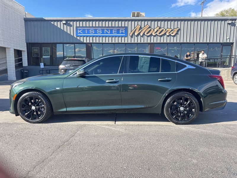 Evergreen Metallic 2021 Cadillac CT5 Premium Luxury Sedan AWD Sedan All-Wheel Drive Automatic