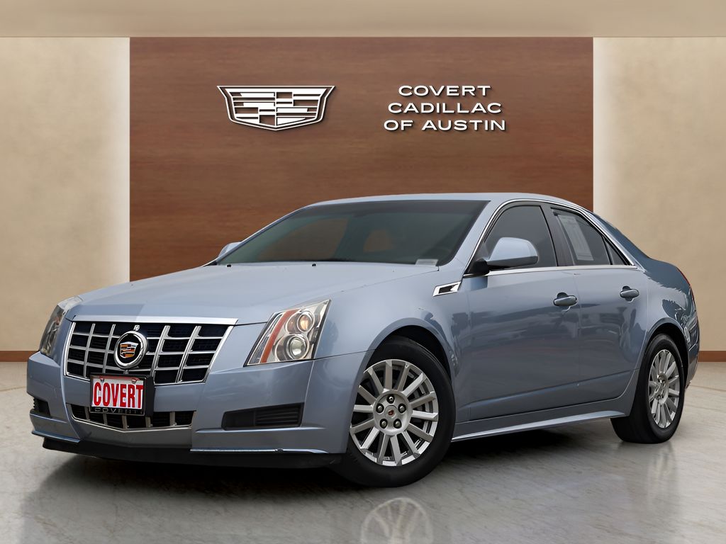 Glacier Blue Metallic 2013 Cadillac CTS Sedan Rear-Wheel Drive 6-Speed Automatic