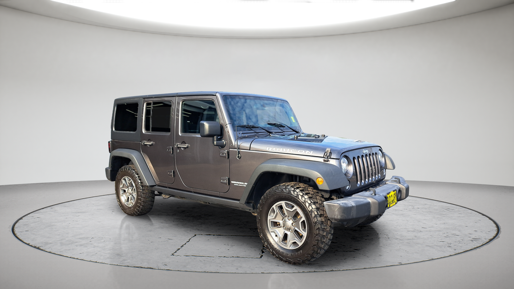 Gray (Granite Crystal Metallic Clearcoat) 2017 Jeep Wrangler SUV / Crossover Four-Wheel Drive 6-Speed Manual