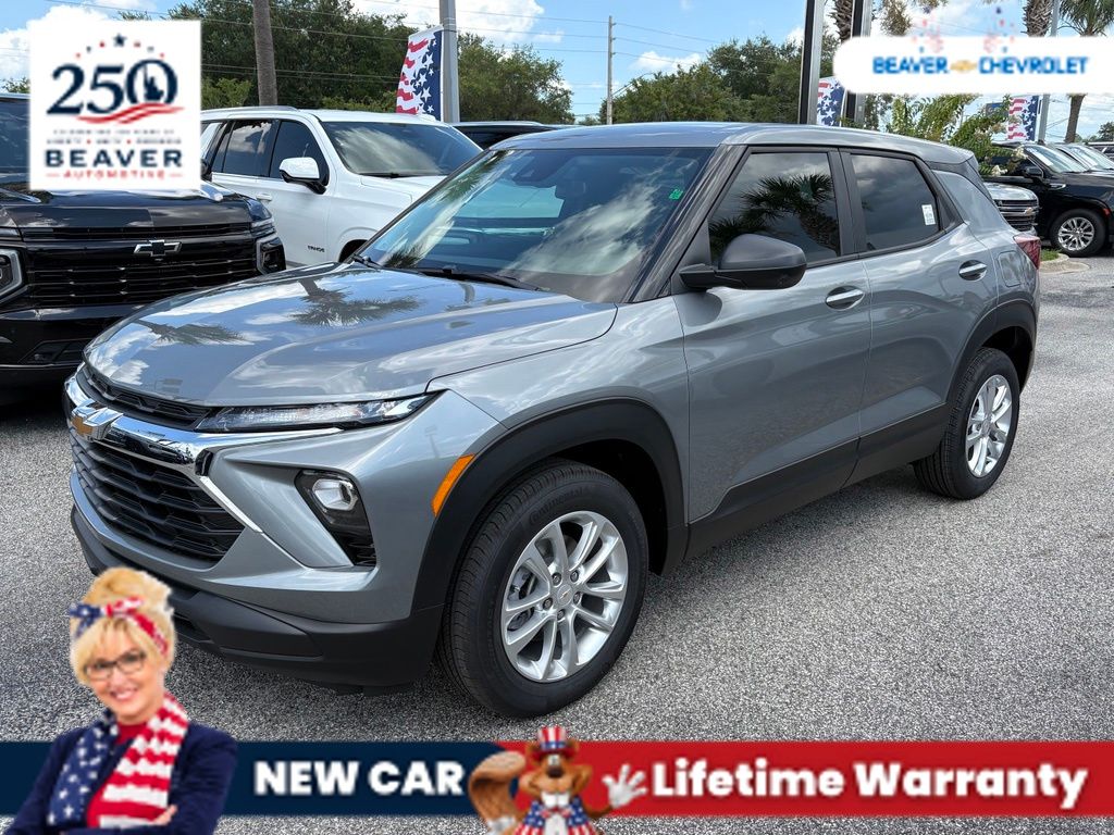 Sterling Gray Metallic 2026 Chevrolet Trailblazer SUV / Crossover Front-Wheel Drive Continuously Variable Transmission