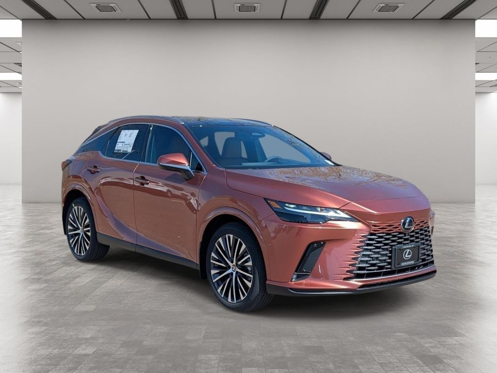 Red (Copper Crest) 2026 Lexus RX Hybrid SUV / Crossover All-Wheel Drive Continuously Variable Transmission
