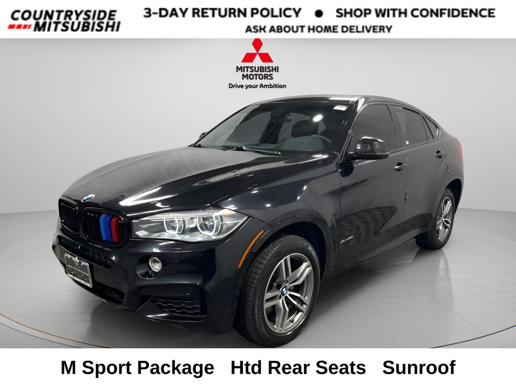 Black Sapphire Metallic 2015 BMW X6 xDrive35i AWD SUV / Crossover All-Wheel Drive 8-Speed Automatic