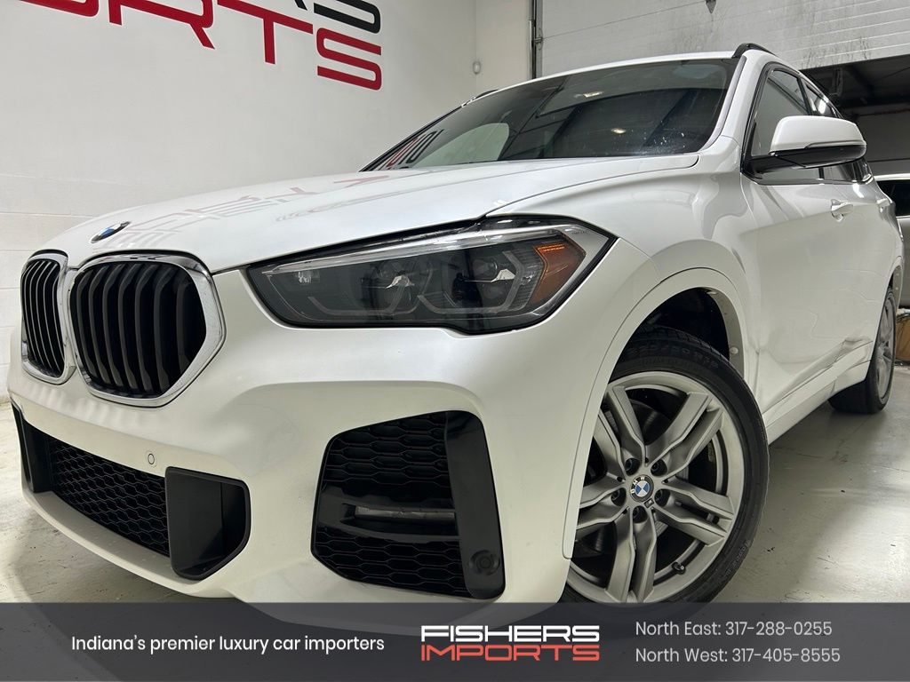 White 2022 BMW X1 SUV / Crossover All-Wheel Drive 8-Speed Automatic