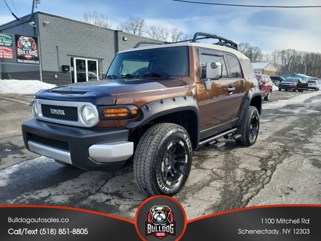Brown 2014 Toyota FJ Cruiser SUV / Crossover Four-Wheel Drive 5-Speed Automatic