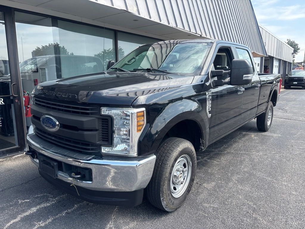 Black 2018 Ford F-350 Super Duty Pickup Truck Four-Wheel Drive 6-Speed Automatic