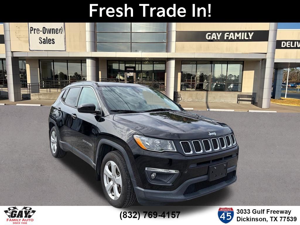 Diamond Black 2018 Jeep Compass SUV / Crossover Front-Wheel Drive 6-Speed Automatic