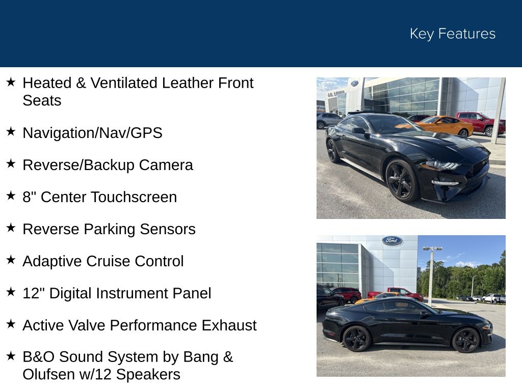 2022 Ford Mustang GT Premium Fastback