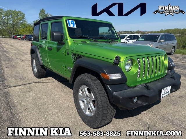 Mojito! Clearcoat 2019 Jeep Wrangler SUV / Crossover Four-Wheel Drive 6-Speed Manual
