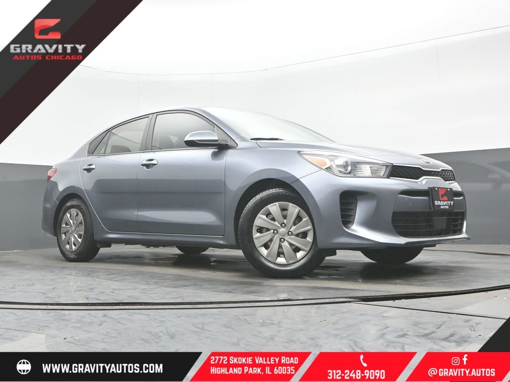 Phantom Gray 2020 Kia Rio S FWD Sedan Front-Wheel Drive Continuously Variable Transmission