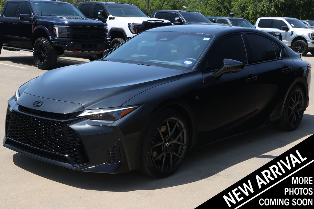 Black (Caviar) 2026 Lexus IS Sedan Rear-Wheel Drive 8-Speed Dual Clutch