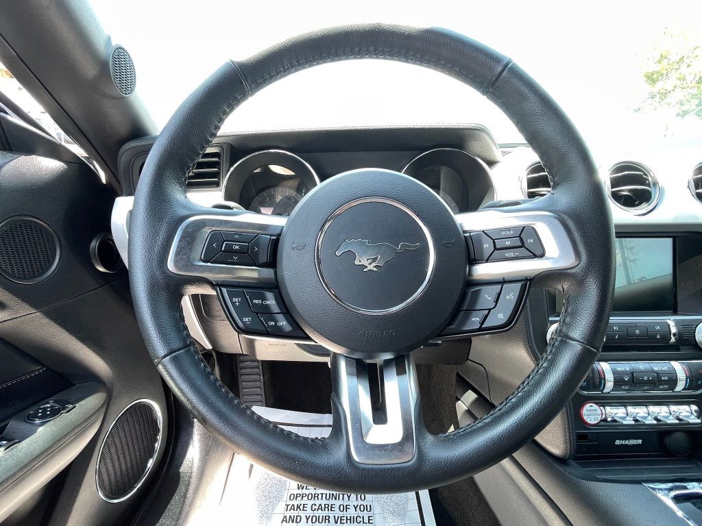 2016 Ford Mustang EcoBoost Premium Black at Wharton Ford