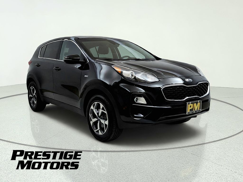 Black Cherry Pearl 2020 Kia Sportage SUV / Crossover All-Wheel Drive 6-Speed Automatic Overdrive