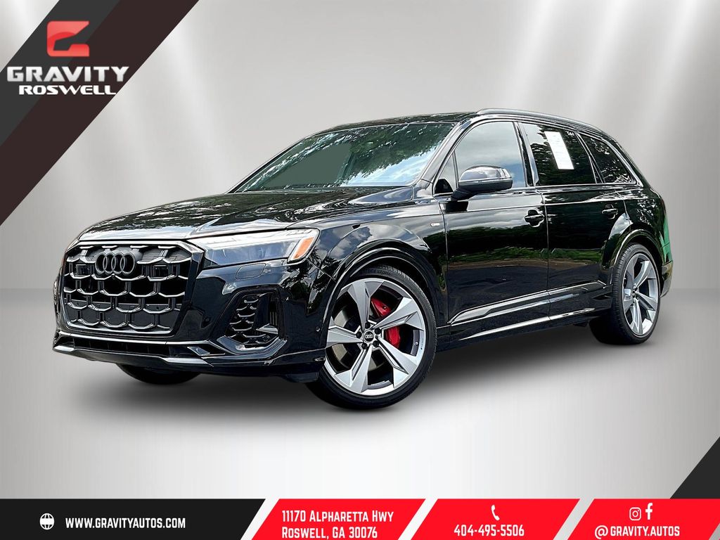 Black Metallic 2026 Audi Q7 SUV / Crossover All-Wheel Drive 8-Speed Automatic
