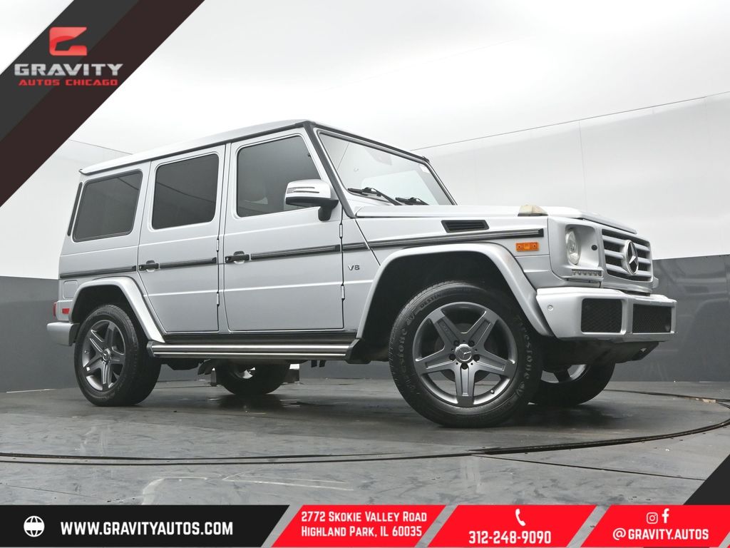 Palladium Silver Metallic 2017 Mercedes-Benz G-Class G 550 4MATIC SUV / Crossover All-Wheel Drive 7-Speed Automatic