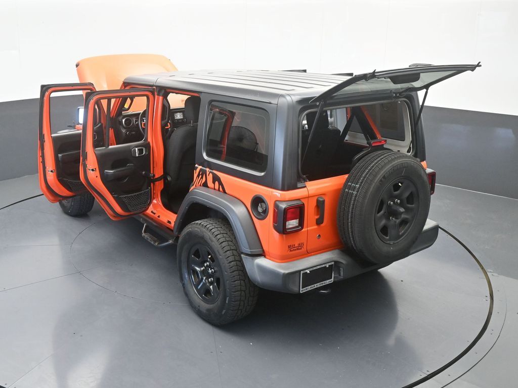 Used 2018 Punkn Metallic Clearcoat Jeep Unlimited Sport image 63