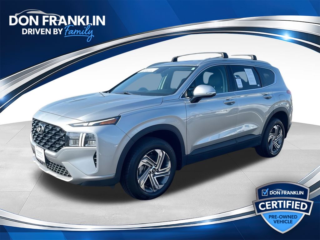 Shimmering Silver 2023 Hyundai Santa Fe SUV / Crossover All-Wheel Drive 8-Speed Automatic