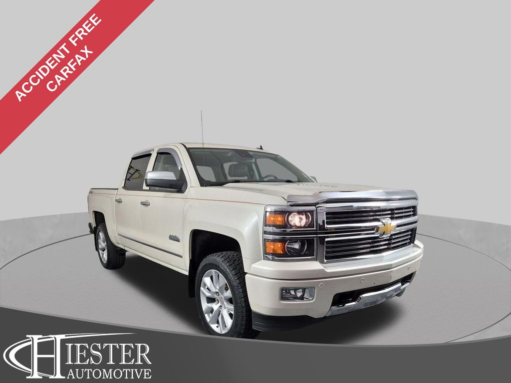 White Diamond Clearcoat 2014 Chevrolet Silverado 1500 Pickup Truck Four-Wheel Drive 6-Speed Automatic Overdrive