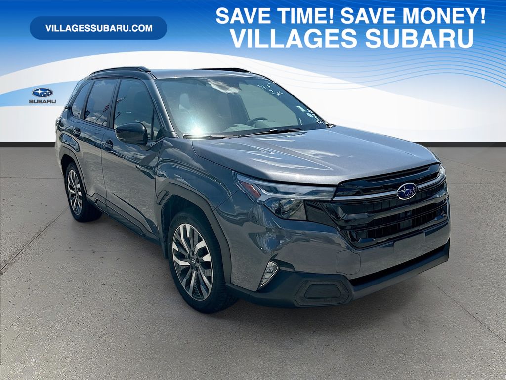 Gray Metallic 2025 Subaru Forester SUV / Crossover All-Wheel Drive Continuously Variable Transmission