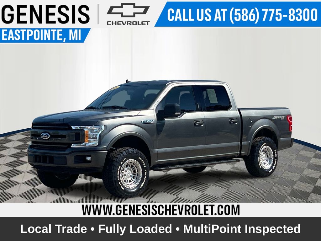 Gray (Magnetic) 2019 Ford F-150 Pickup Truck Four-Wheel Drive Automatic