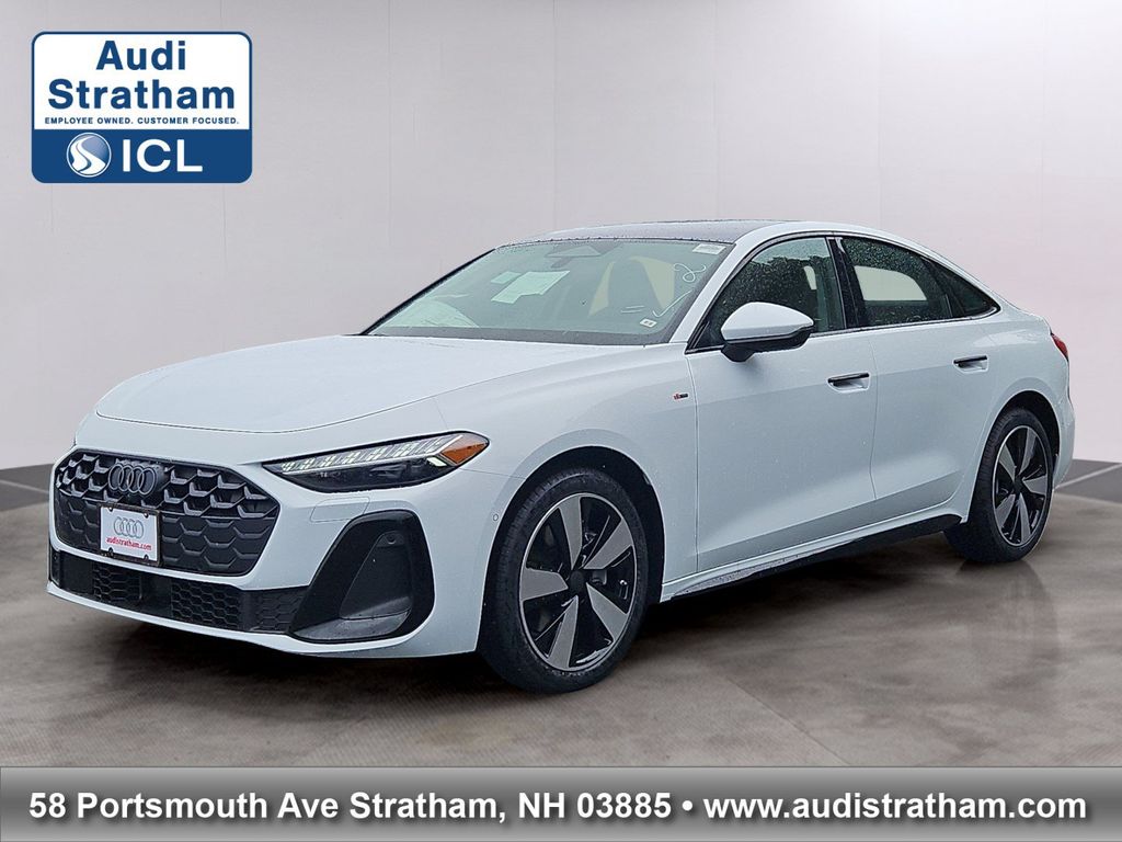 Glacier White Metallic 2026 Audi A5 Sedan All-Wheel Drive 7-Speed Automatic