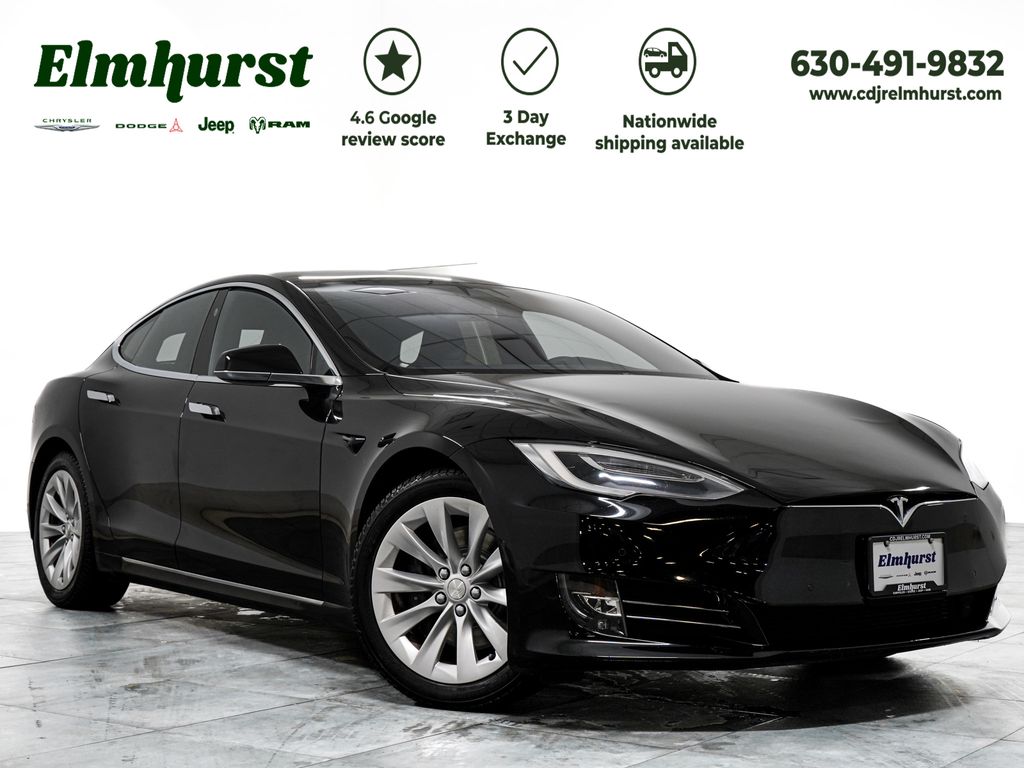 Black 2017 Tesla Model S Sedan All-Wheel Drive 1-Speed Automatic