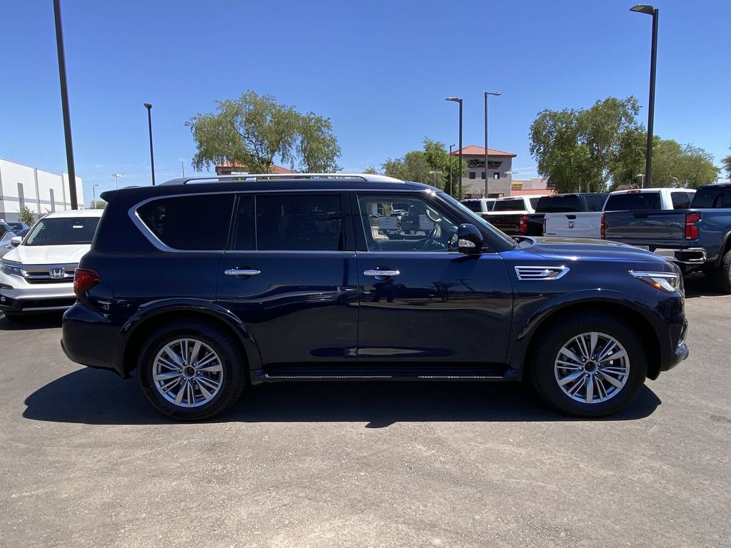 Hermosa Blue 2024 INFINITI QX80 SUV / Crossover All-Wheel Drive Automatic