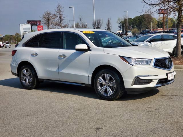 pewter gray metallic 2020 Acura MDX SH-AWD SUV / Crossover All-Wheel Drive 9-Speed Automatic