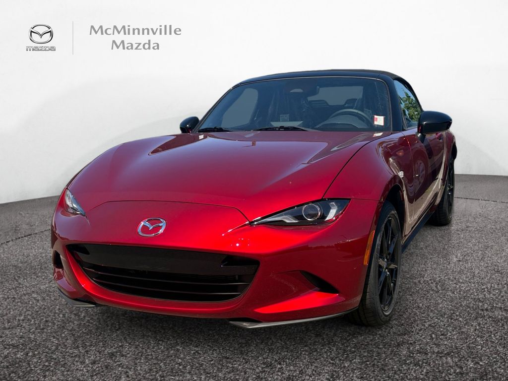 Soul Red Crystal Metallic 2026 Mazda MX-5 Miata Convertible Rear-Wheel Drive 6-Speed Manual