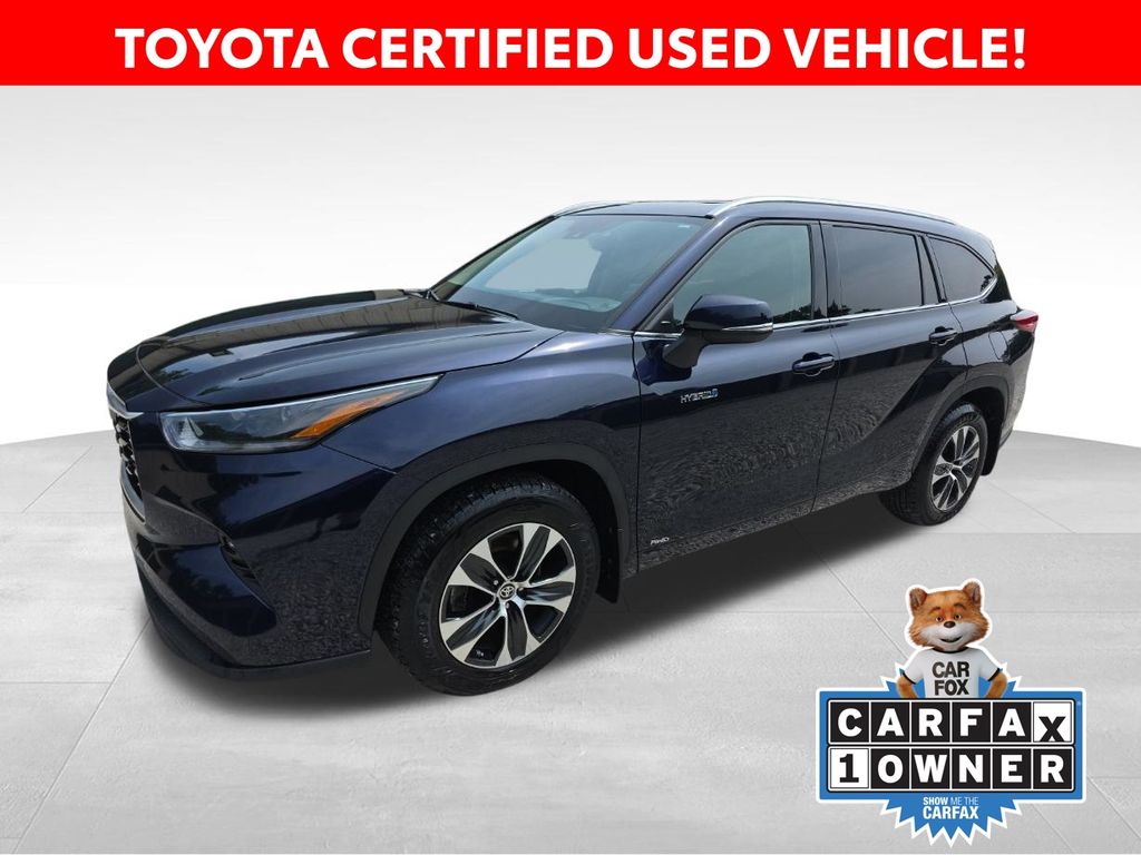 Blueprint 2021 Toyota Highlander Hybrid SUV / Crossover All-Wheel Drive Continuously Variable Transmission