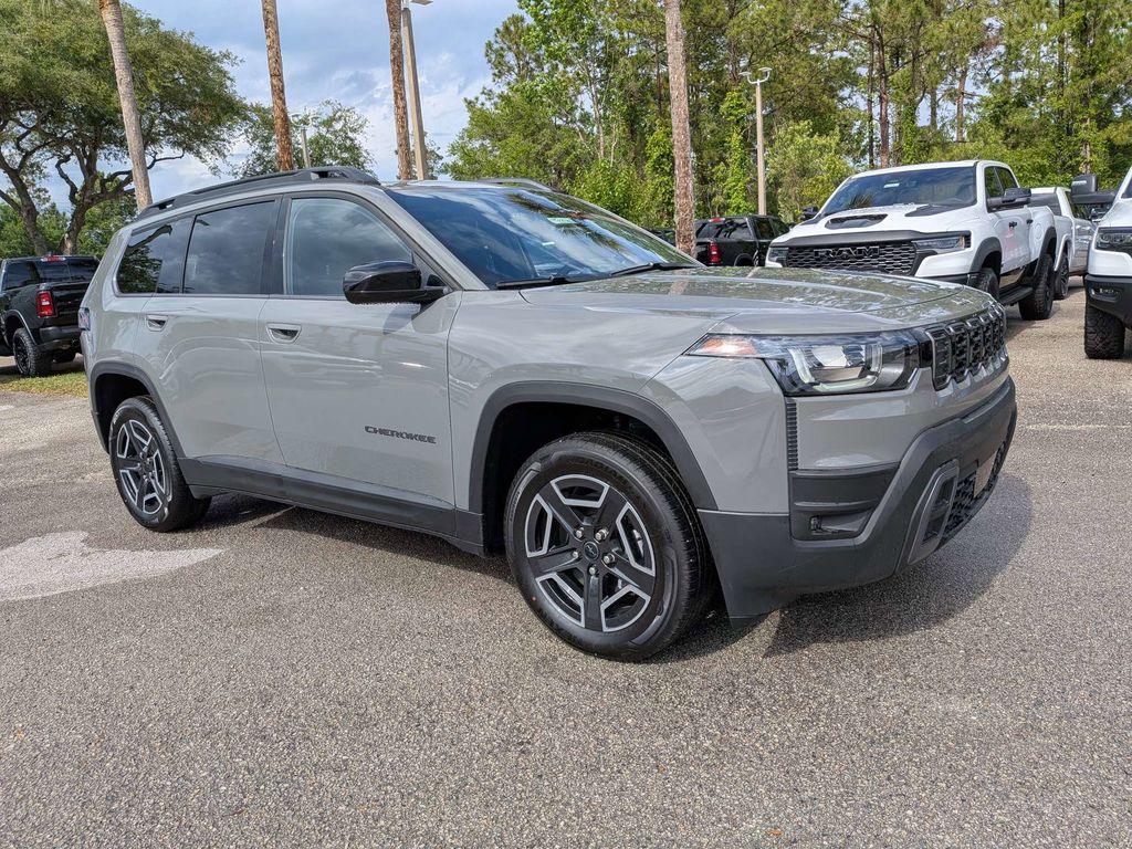 Sting-Gray Clearcoat 2026 Jeep Cherokee Laredo 4WD SUV / Crossover Four-Wheel Drive Continuously Variable Transmission