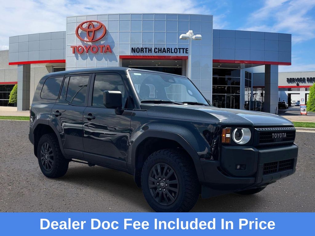 Black 2025 Toyota Land Cruiser 1958 4WD SUV / Crossover Four-Wheel Drive 8-Speed Automatic