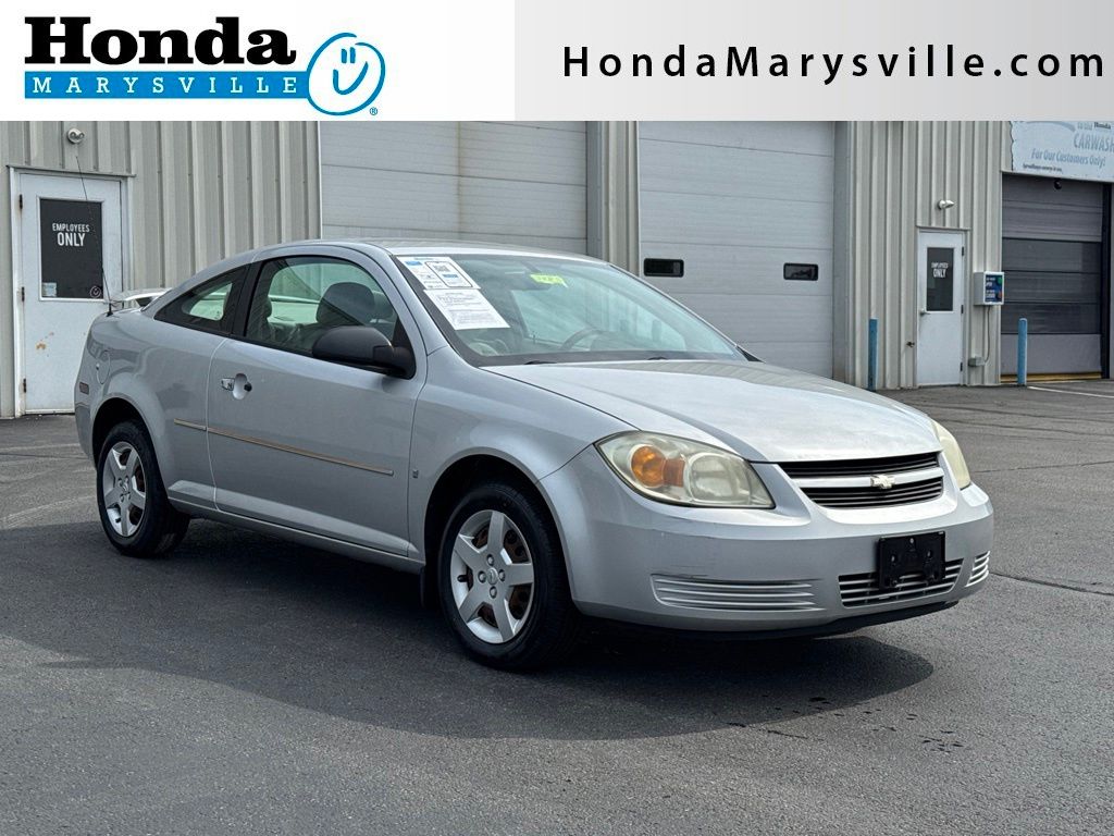 Ultra Silver Metallic 2007 Chevrolet Cobalt LS Coupe FWD Coupe Front-Wheel Drive 4-Speed Automatic Overdrive