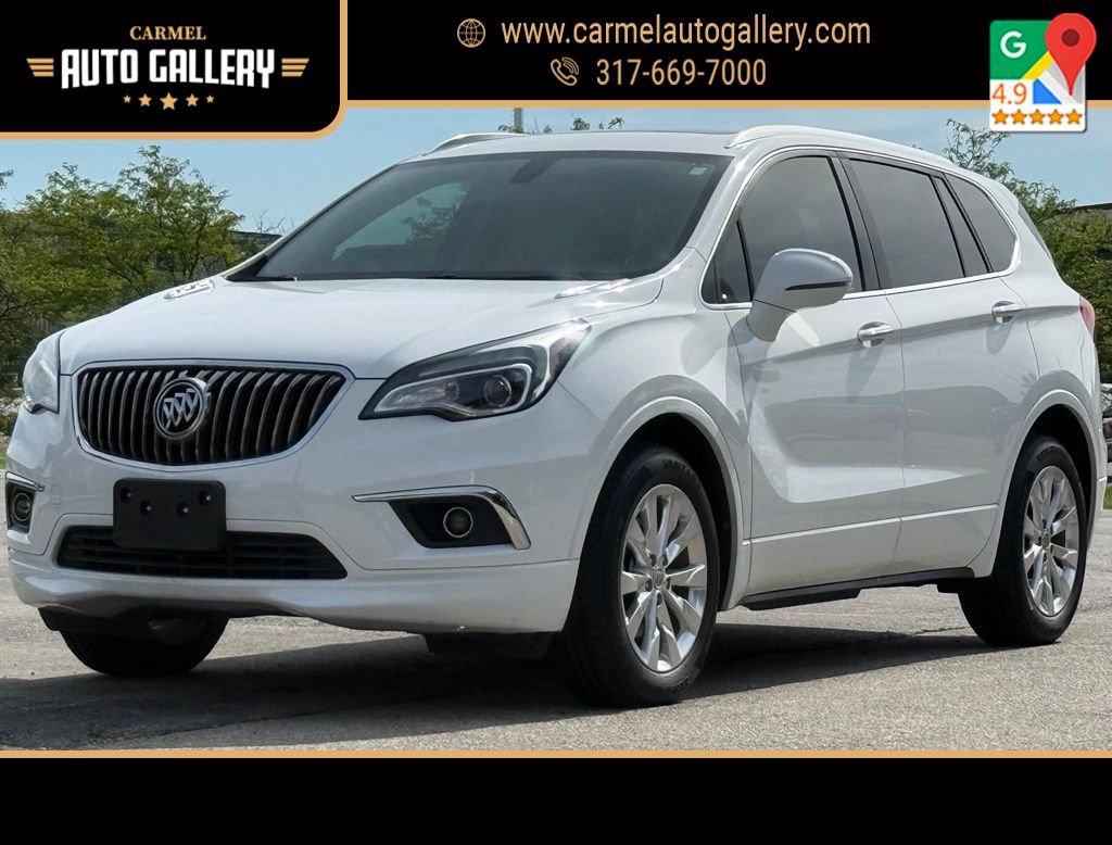 Summit White 2017 Buick Envision Essence FWD SUV / Crossover Front-Wheel Drive 6-Speed Automatic