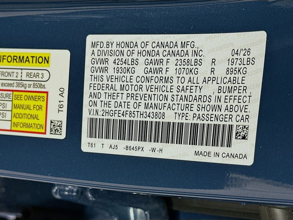 Thumbnail: 2026 Honda Civic - 23