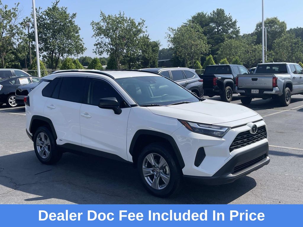Ice Cap 2025 Toyota RAV4 Hybrid SUV / Crossover All-Wheel Drive Continuously Variable Transmission