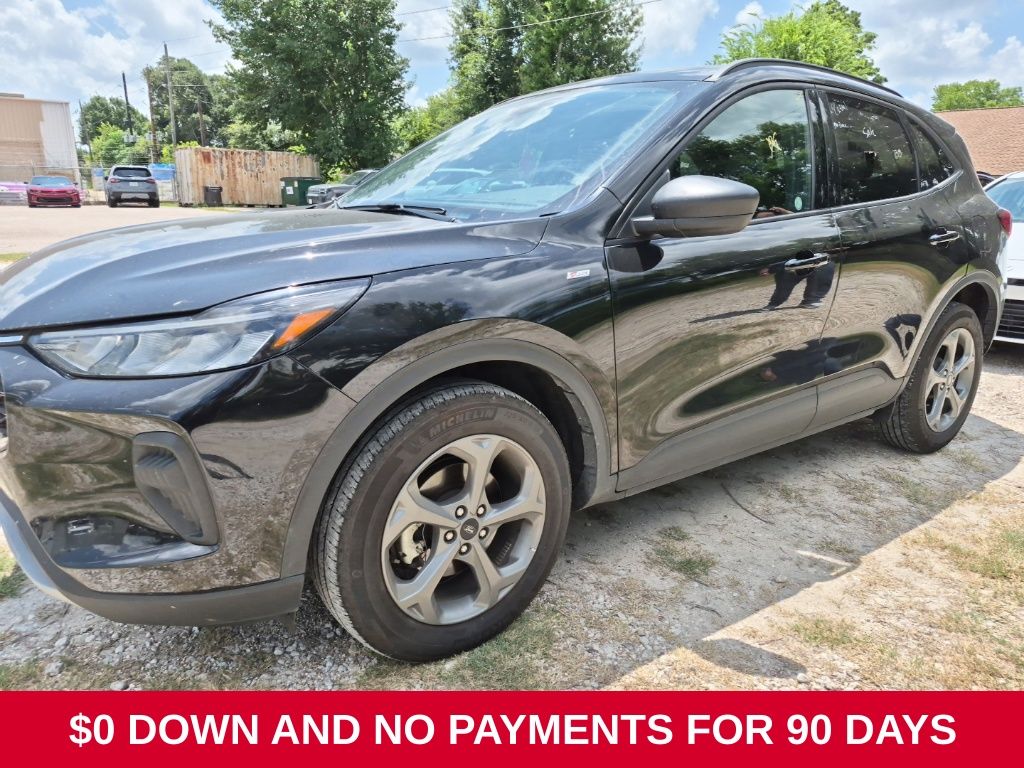 Black Metallic 2025 Ford Escape SUV / Crossover All-Wheel Drive 8-Speed Automatic