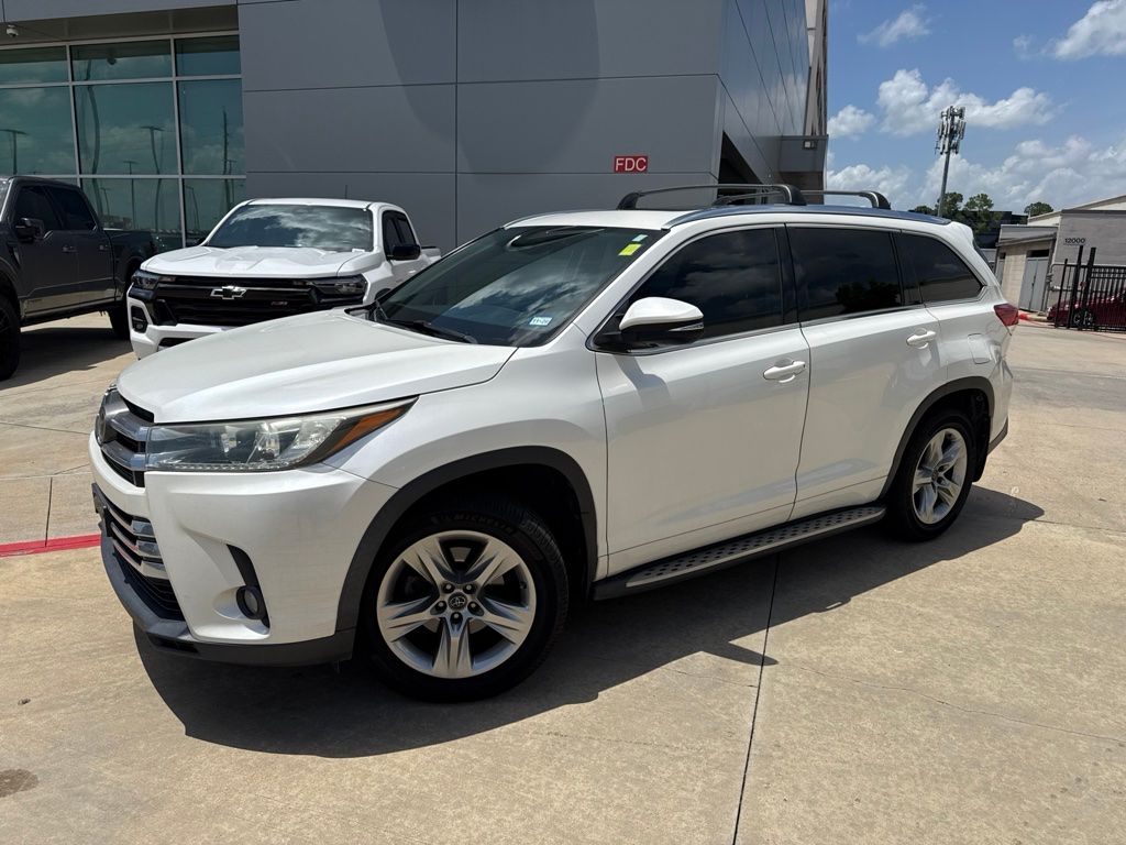2017 Toyota Highlander Limited White at Westside Lexus