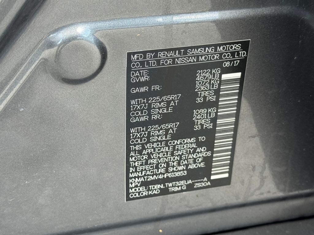 2017 Nissan Rogue SV