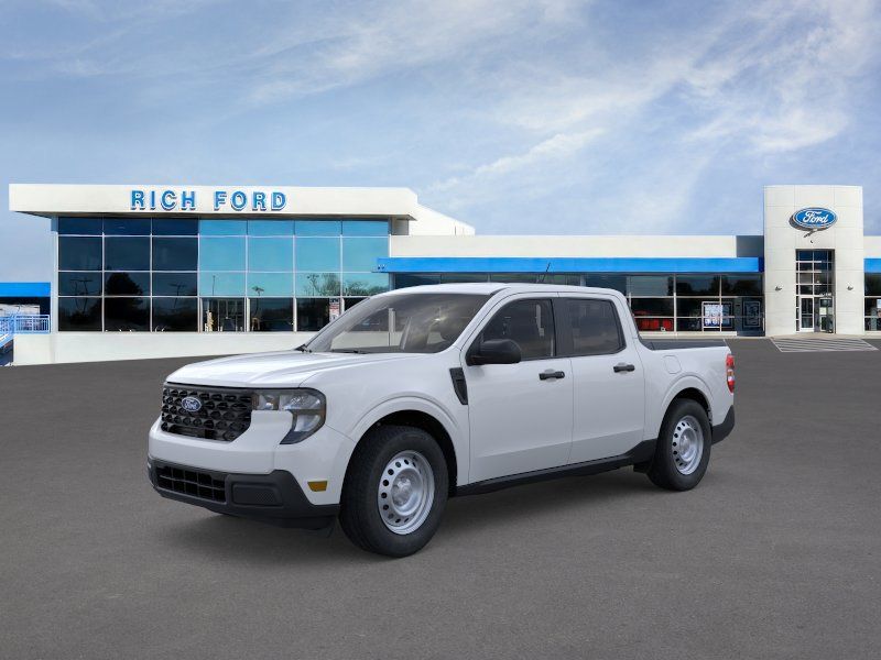 Oxford White 2025 Ford Maverick Pickup Truck All-Wheel Drive 8-Speed Automatic