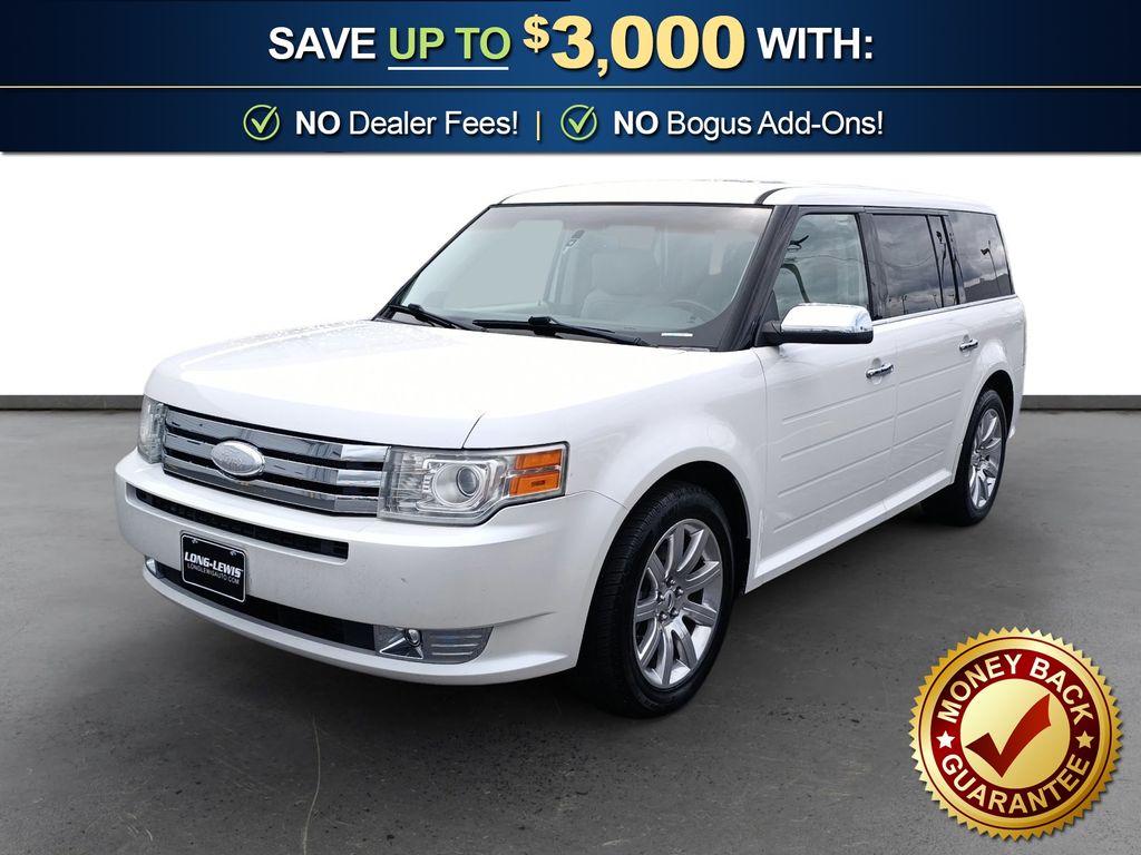 White Platinum Clearcoat Metallic 2012 Ford Flex Limited SUV / Crossover Front-Wheel Drive 6-Speed Automatic