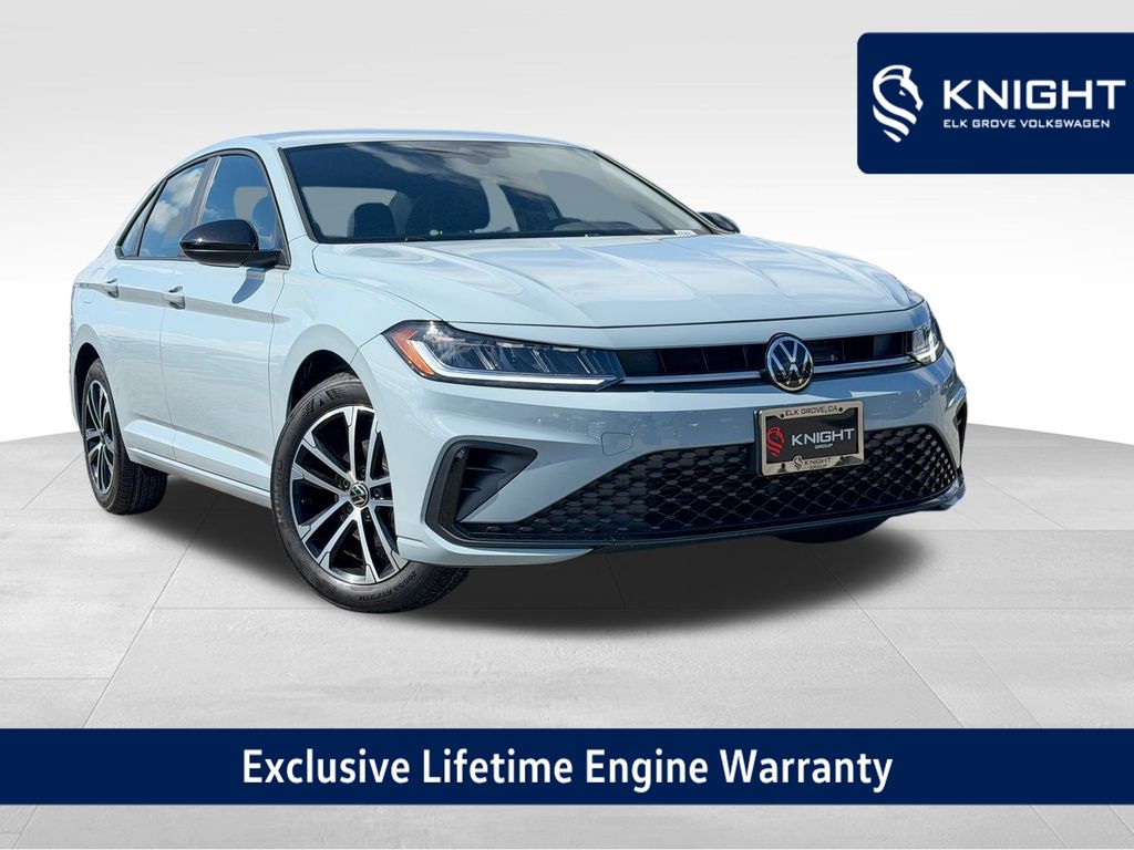 Monument Gray 2026 Volkswagen Jetta Sedan Front-Wheel Drive 8-Speed Automatic